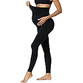Sunzel Sunzfly Maternity Leggings for Women Over The Belly Buttery Soft Pregnancy Yoga Pants for Fall Winter Workout Lounge