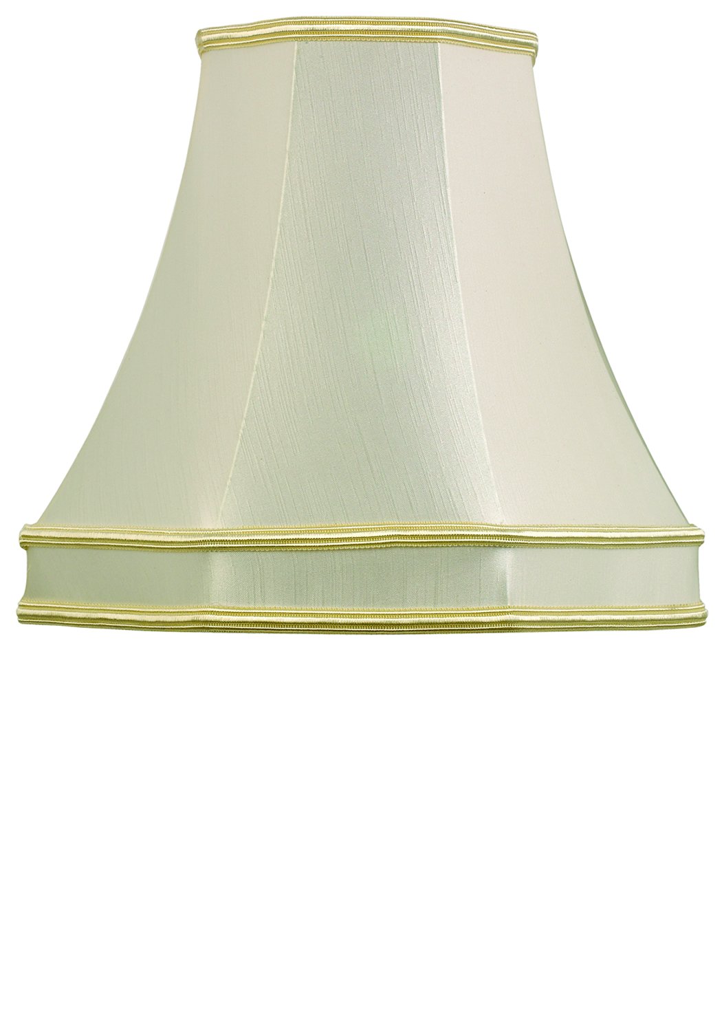 Village At Home Lined Octagonal Shade, Ivory/Cream