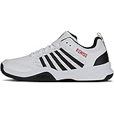 K-Swiss Men's Court Express 2 Tennis Shoe | Pickleball Court, Reliable Traction, Secure Support, Breathable Fit, Durable Performance, Leather Upper, All-Court