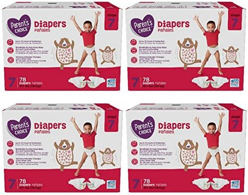 size 7 parent's choice diapers