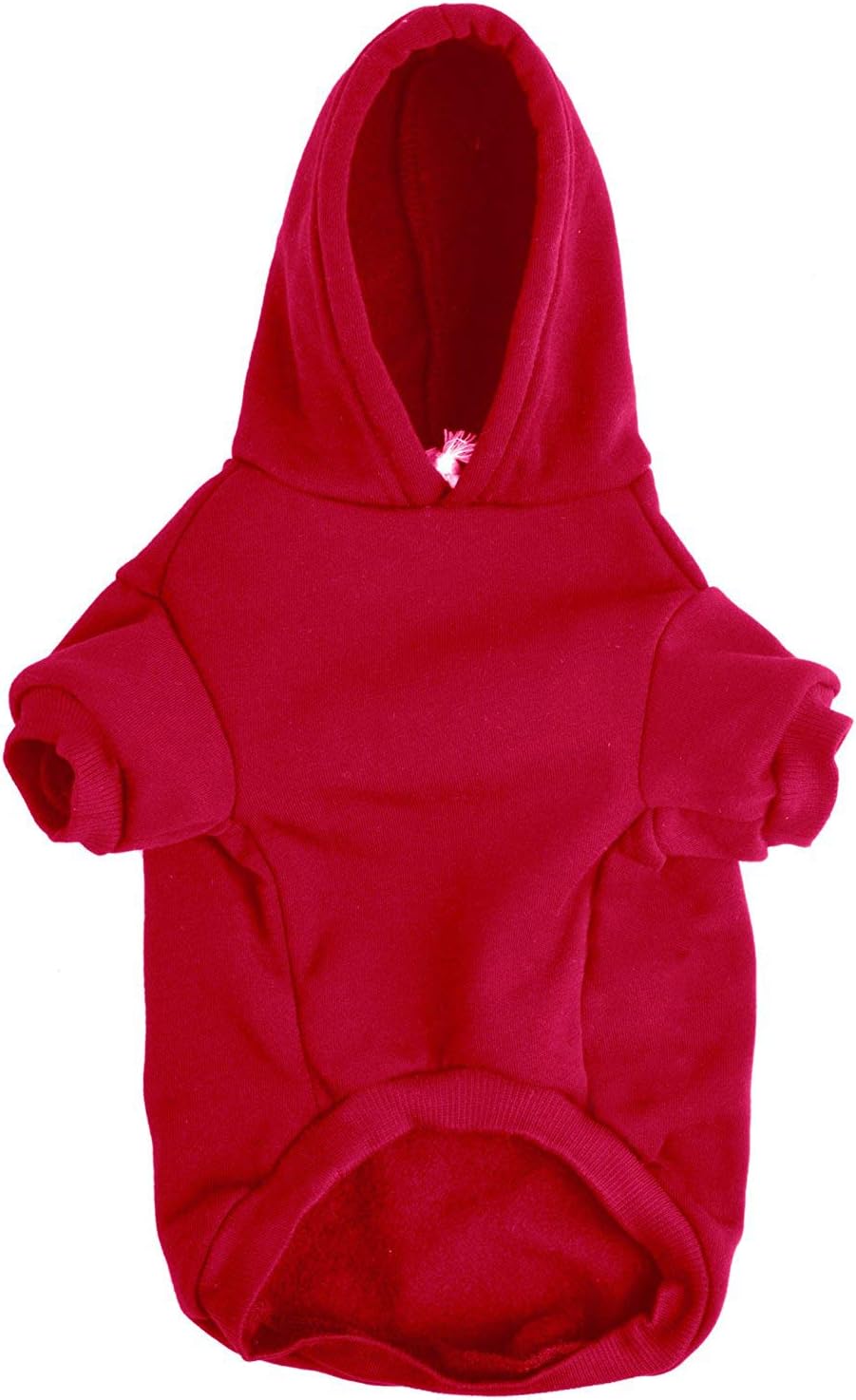 Izefia Security Dog Hoodies Clothes Apparel Winter Sweatshirt Warm Sweater Cotton Puppy Hoodie for Small Dog Medium Large Cat Red XXL - Image 4