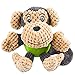 oneisall Dog Durable Squeaky Plush Toy Pet Training Biting Squeak Chew Toys,for Boredom Small and Medium Dogs
