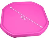 Simpahome Children’s Sand & Water Tray Dark Pink 70x70cm + Adjustable Stand view 3