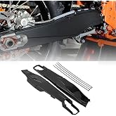 RCRBT Swing Arm Protectors Guard Cover Compatible with KTM 150 200 250 300 350 450 500 EXC EXC-F XCW XCF-W 2012-2022(Black), US-7295-BLACK