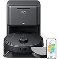 eufy L60 Hybrid Robot Vacuum with Self Empty Station, Hair Detangling Technology, Up to 60 Days of Hands Free Cleaning, Ultra Strong 5,000 Pa Suction to Remove Hair, Dust, Mop Pad