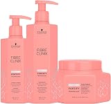 Schwarzkopf Fibre Clinix Fortify Shampoo 300ml Thickening Brittle Hair Volume view 2