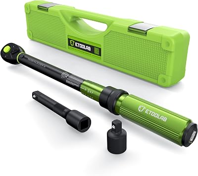 ETOOLAB 1/2 Drive Torque Wrench Dual-Range 20-230Nm 72-Tooth