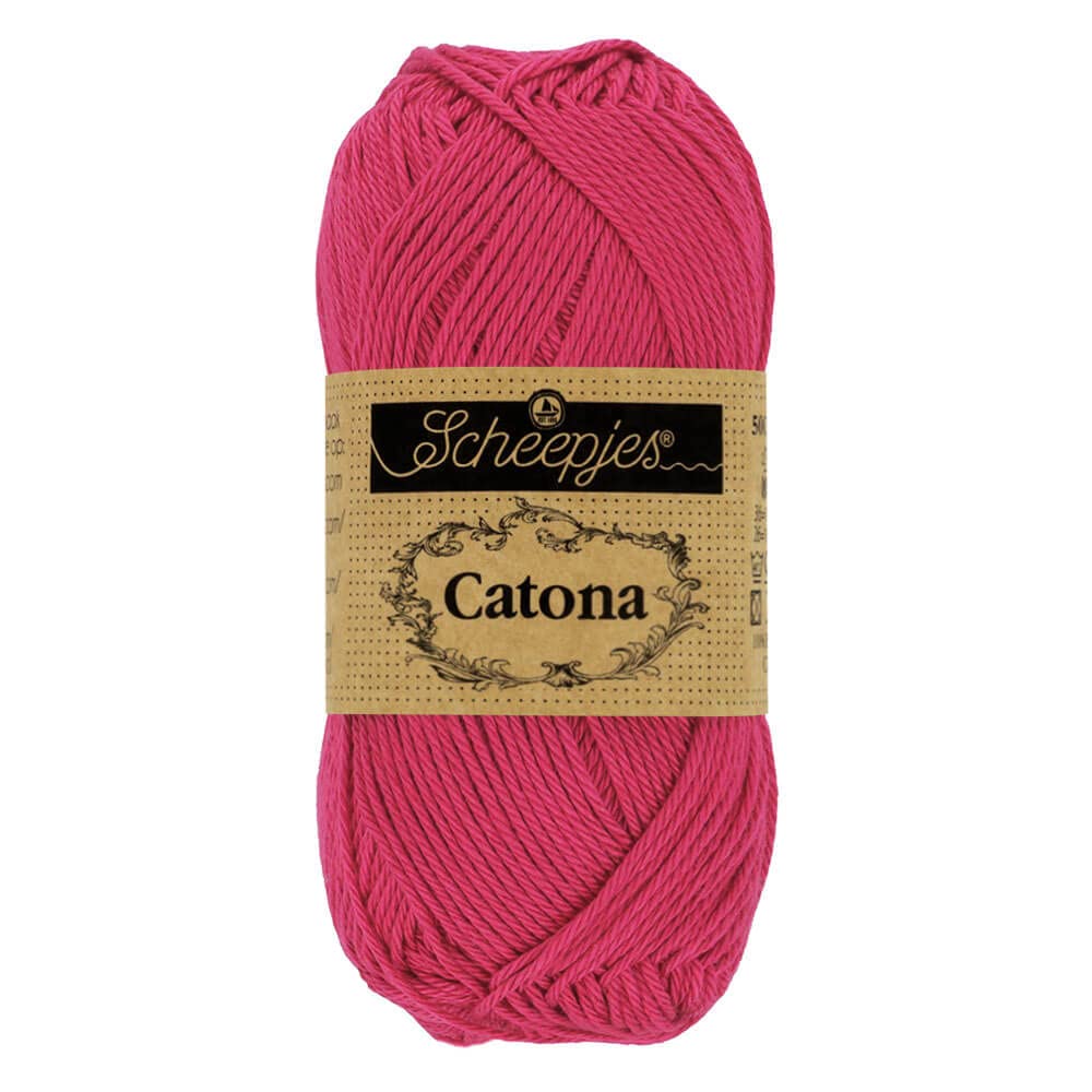 Scheepjes - Scheepjes Catona 413 Cherry Yarn - 10x10g — image 1