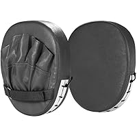 2Pcs Boxing Gloves and Focus Pads Set Hook Jabs Mitts Punch Bag Gym Training BE