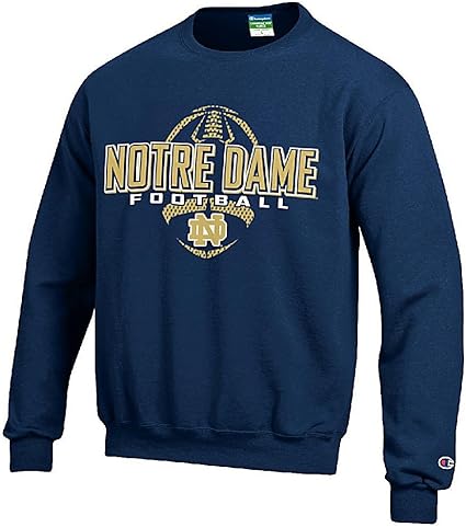 notre dame football sweatshirt