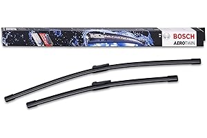 AUDI VW BOSCH AeroTwin Front Wiper Blades PAIR 650/450mm 26 18 A863S 2008-