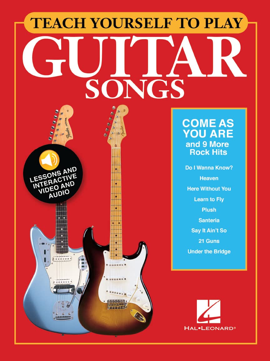 Teach Yourself To Play Guitar Songs: Come As You Are And 9 More Rock Hits (Book/Online Media) (Includes Online Access Code)