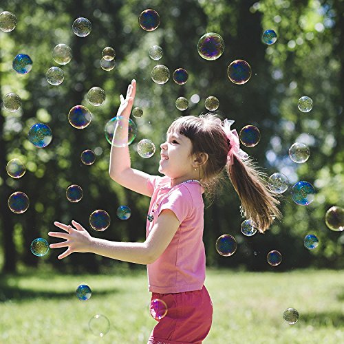 Theefun Professional Wireless Remote Control Automatic Bubble Machine with High Output, Automatic Blowing Mechanism For Outdoor or Indoor Use