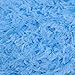 Charmkey Fuzzy Fur Yarn - Soft and Comfy - Easy to Knitting - Fit 5mm Knitting Needle (Lake Blue)