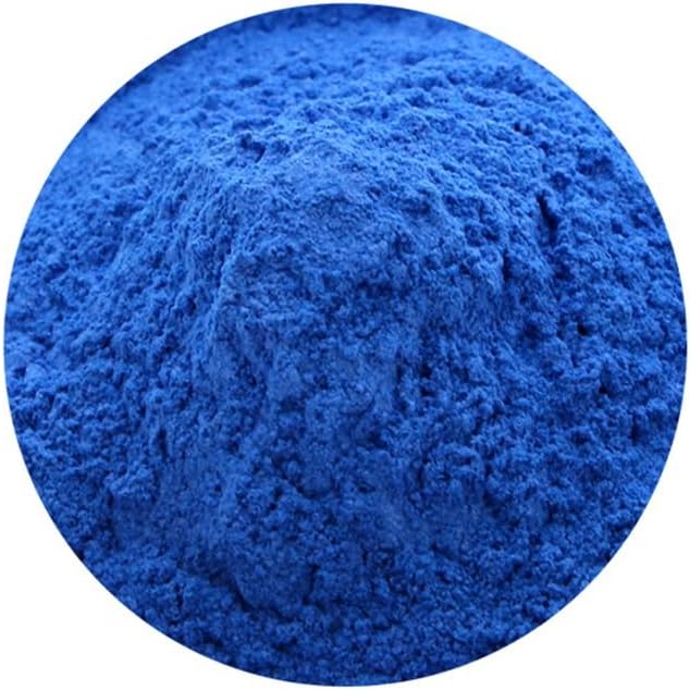 10g, 50g Cosmetic Grade Natural Mica Powder Pigment Soap Candle DIY Colorant Dye (Purple Blue, 50g)