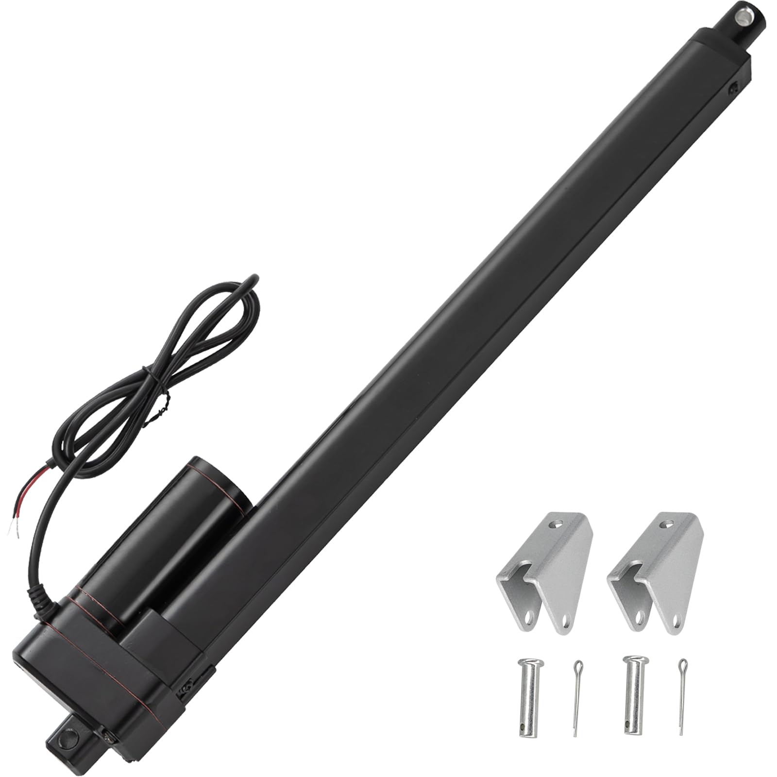 jqdml 16 inch stroke linear actuator 12v heavy duty 440lbs/2000n ip65 waterproof electric actuator s