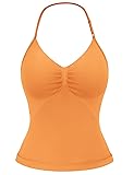 YEOREO SoftHue Impact Longline Strappy Top Women's
