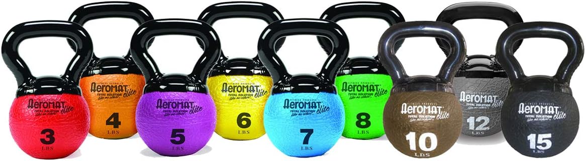FIT1ST Aeromat Elite Mini Kettlebell Medicine Ball