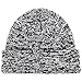 adidas Originals Men's Trefoil II Knit Beanie, Black - White Marl/White, ONE SIZE