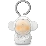 VTech BC8211 Myla The Monkey Baby Sleep Soother with a White Noise Sound Machine Featuring 5 Soft Ambient Sounds, 5 Calming M