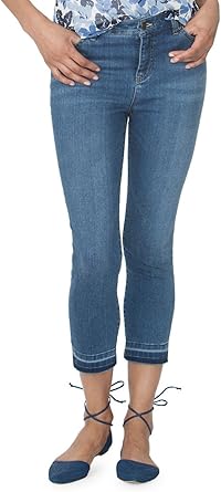 released hem crop jeans