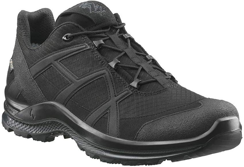 Haix Black Eagle Athletic 2.1 GTX Low/Black New: Optimized Design - Functional Shoe for Every Terrain Black