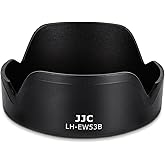 JJC Tulip Lens Hood for Canon RF-S 10-18mm f/4.5-6.3 is STM Lens, Reversible Lens Shade Protector Replaces Canon EW-53B, Comp