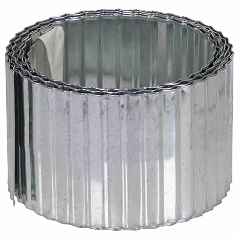 Siena Garden Rasenkante, Stahl, 6mx15cm, silber, 557091