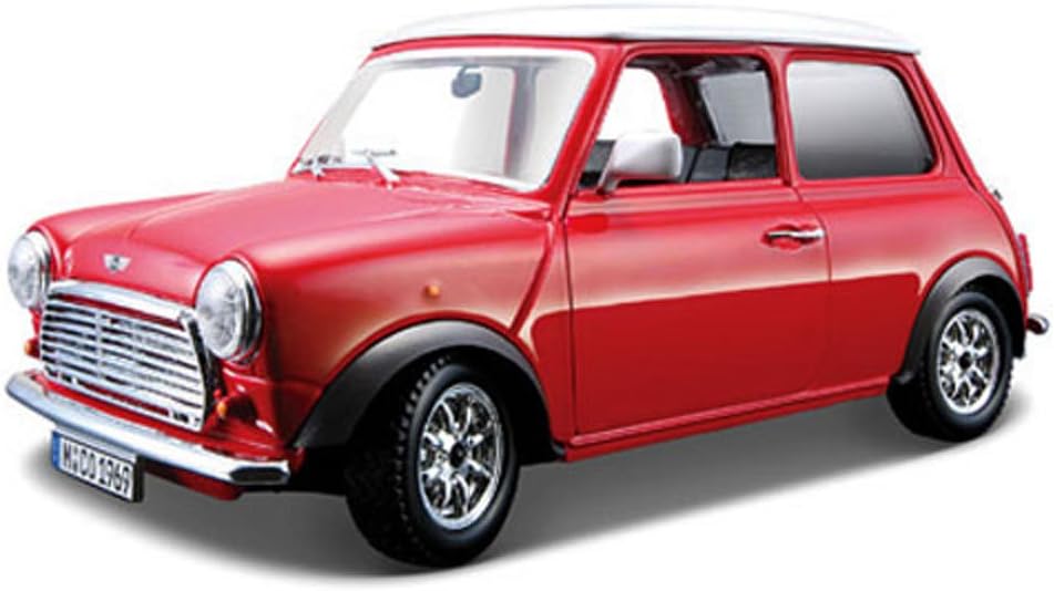 red mini cooper toy car