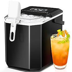 ZAFRO Countertop Ice Maker,Portable Ice Machine