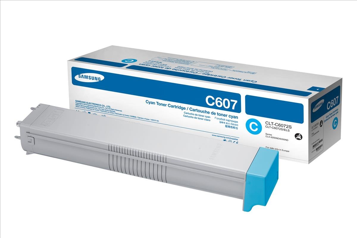 Samsung CLT-C6072S - Cyan - original - toner cartridge (SS537A) - for MultiXpress CLX-9250ND, CLX-9252NA, CLX-9350ND, CLX-9352NA