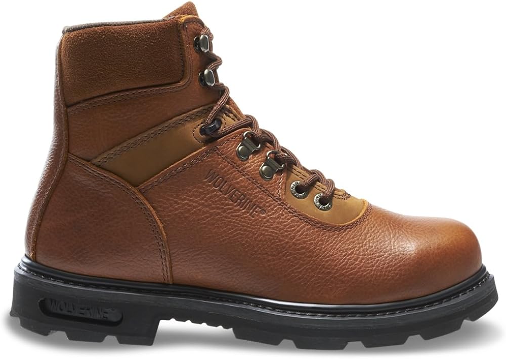 Wolverine Traditional SteelToe 6" Work Boot Men's Amazon.co.uk Shoes