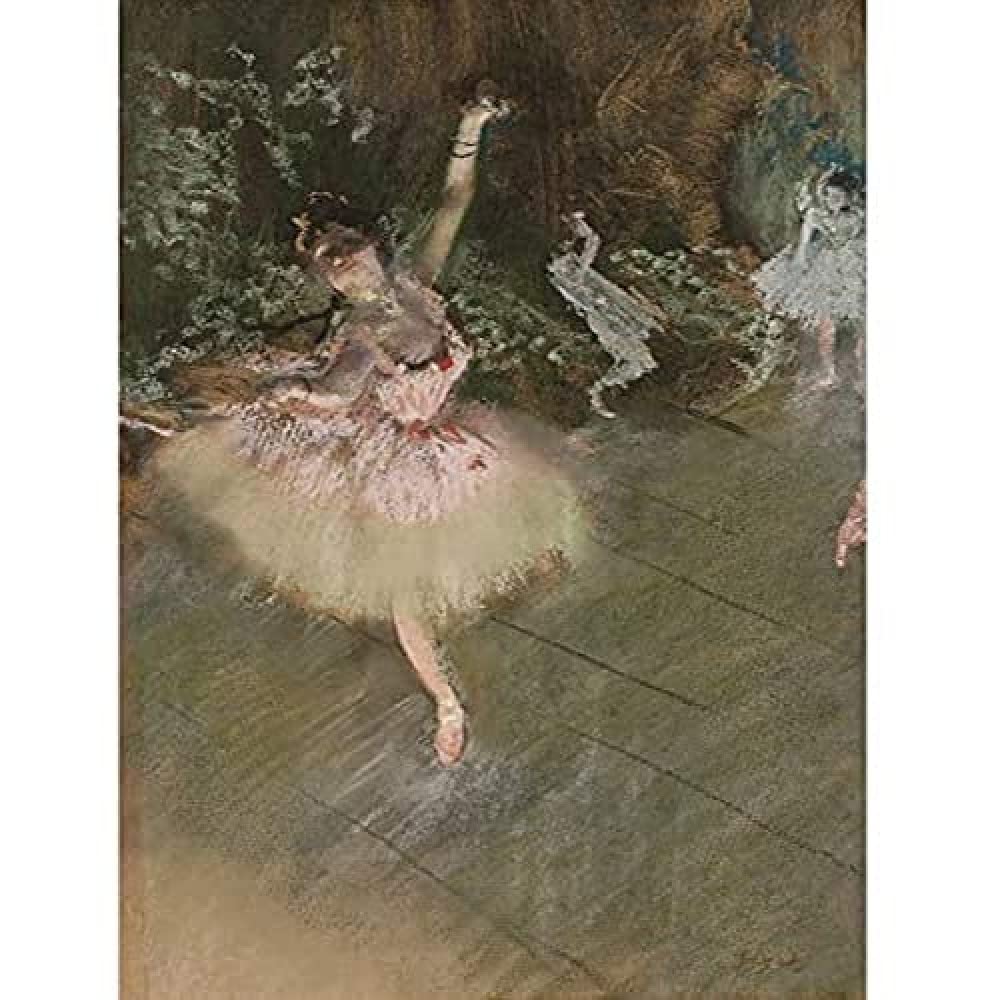 Edgar Degas The Star Art Print Canvas Premium Wall Decor Poster Mural