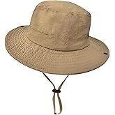 Outdoor Kids Sun Hat UPF 50+ Quick Dry Foldable Bucket Hat Lightweight Adjustable Fishing Safari Hat for Girls and Boys