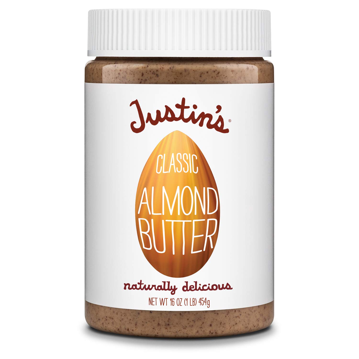 Almond Butter, Only Two Ingredients, No Stir, GlutenFree, NonGMO