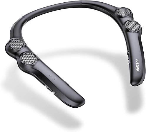 Amazon Doltech ウェアラブル ネックスピーカー 首掛けスピーカー Apt X対応 Bluetooth 5 0 Doltech ポータブルスピーカー Amazon Doltech ウェアラブル ネックスピーカー 首掛けスピーカー Apt X対応 Bluetooth 5 0 Doltech ポータブルスピーカー