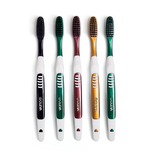 AOLEVA Adult Soft Black Charcoal Bristles Manual