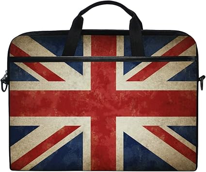 union jack luggage strap