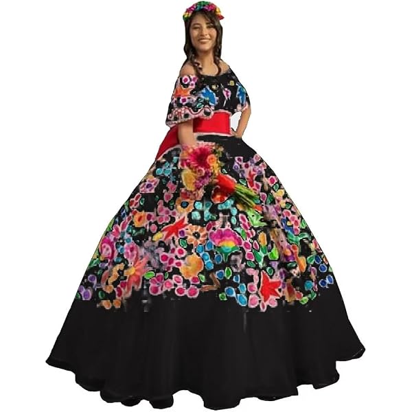 princess polly baby blue dress Surya A-line dress with polka dots in black &amp; white