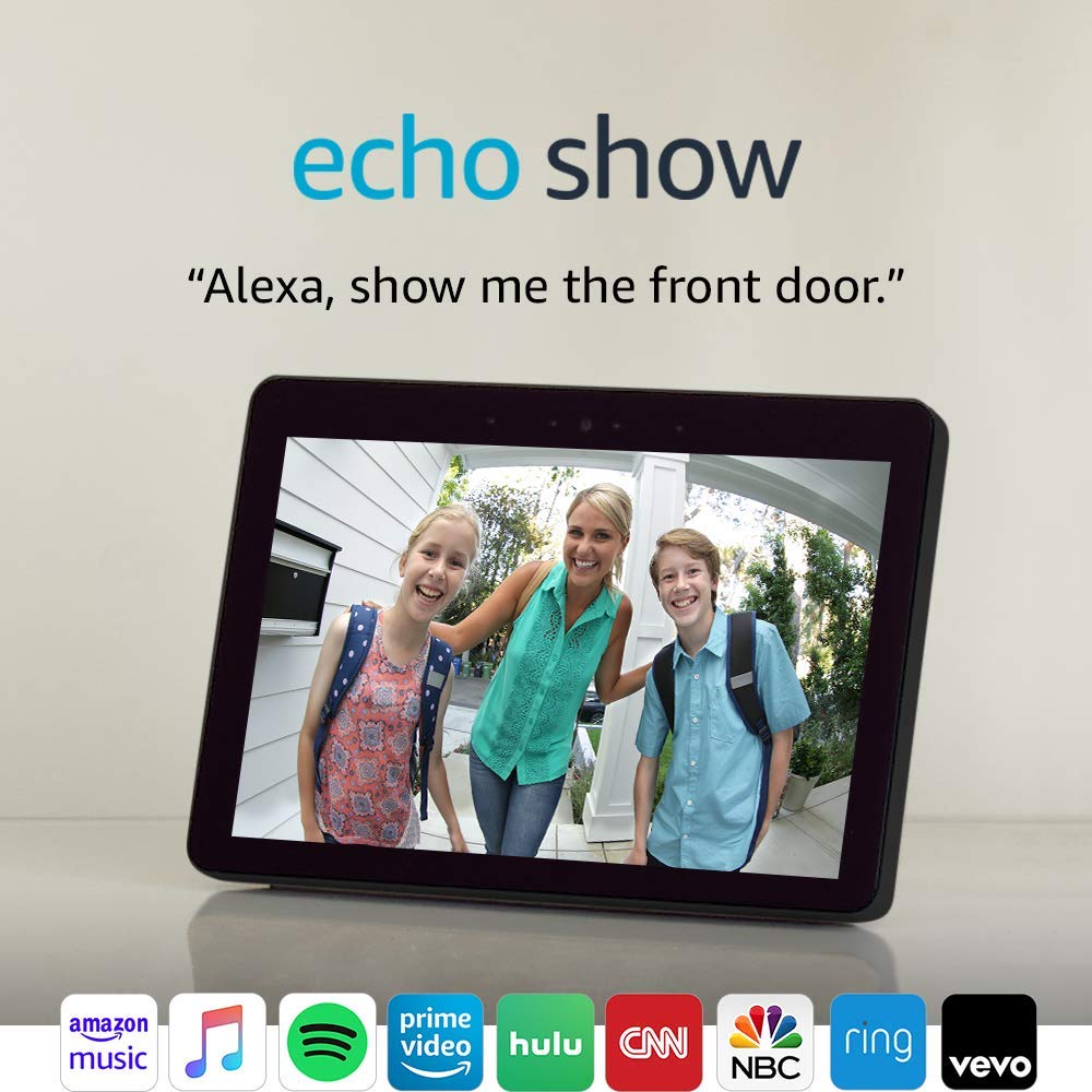 Voice Control Echo Show (2nd Gen) – Premium sound and a vibrant 10.1″ HD screen – Charcoal Voice Control Echo Show (2nd Gen) – Premium sound and a vibrant 10.1″ HD screen – Charcoal