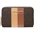 Michael Kors Women's Jet Set Small Zip Around Card Case