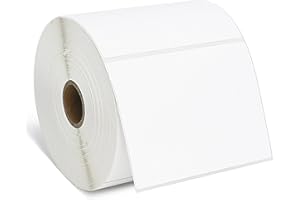 ESSENTIAL 4"x3" Direct Thermal Barcode Labels, Shipping Labels, Compatible with Arkscan & Zebra Label Printers, 850 Label of Roll (1 Roll)