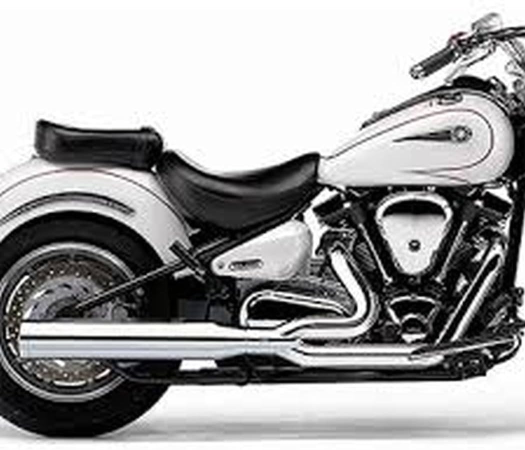 Cobra PowerPro HP 2-into-1 Exhaust System with Billet Tip for Yamaha Cruisers - Yamaha XV1700A Road Star 2004-2007