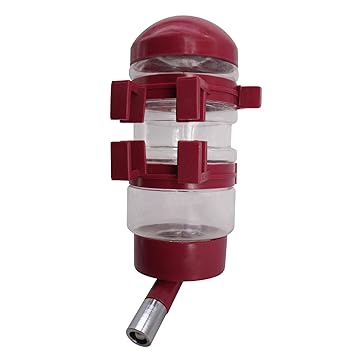 Petlogix Pet Kennel Water Feeder Bottle Liquid Dispenser Container
