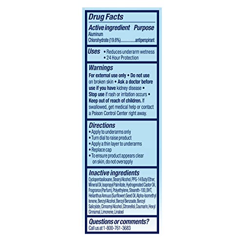 DOVE INVISIBLE SOLID ANTIPERSPIRANT DEODORANT STICK FOR WOMEN, POWDER, FOR ALL DAY UNDERARM SWEAT & ODOR PROTECTION 2.6 OZ 2 COUNT