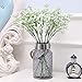 Fanng Artificial Baby Breath Gypsophila White Real Touch Fake Flowers for Wedding Party Bridal Bouquet DIY Home Garden Decoration(12pcs)