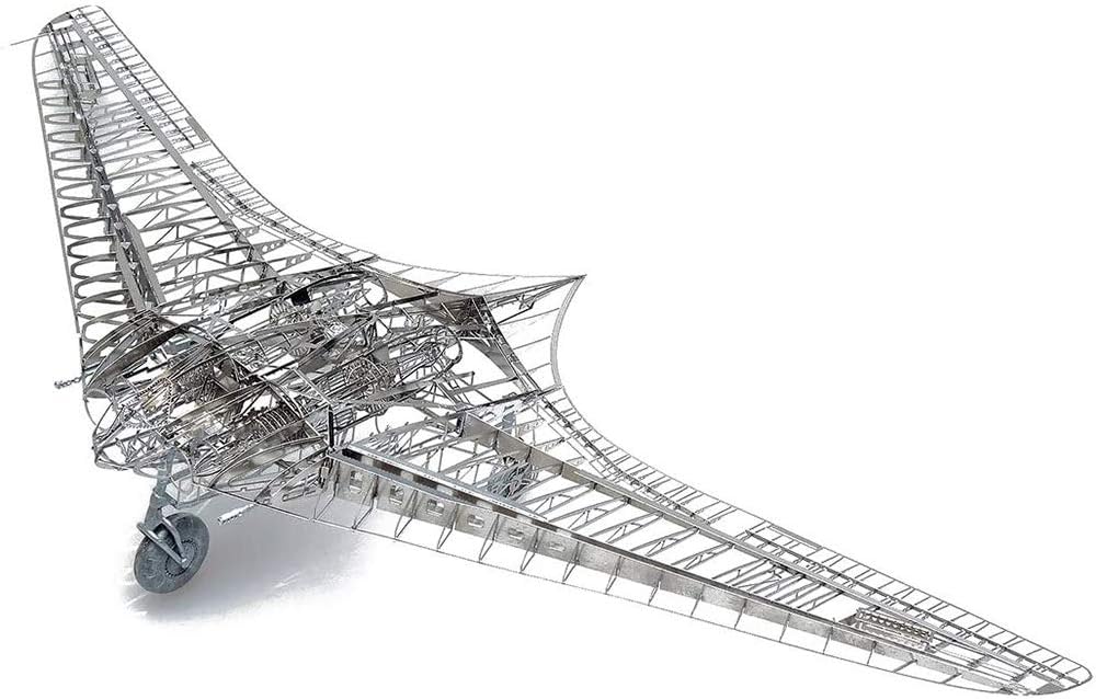 Amazon Com Aly Mechanical Model Horten Ho 229 1 72 Laser Cutting Kits To Build Educational Assembly Home Kitchen