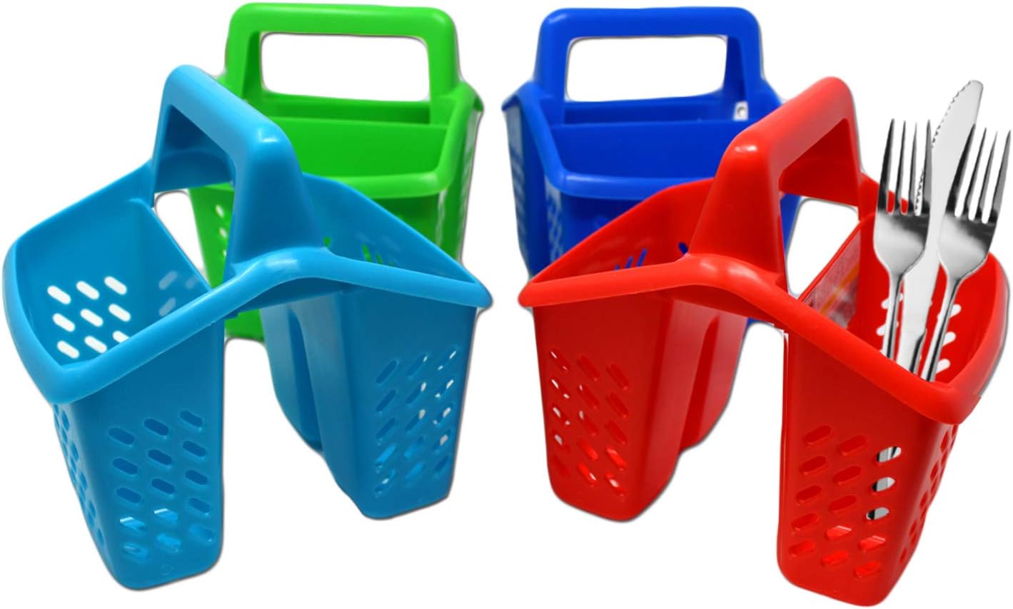 Cutlery Utensil Storage Holder Organizer Caddy with Handle