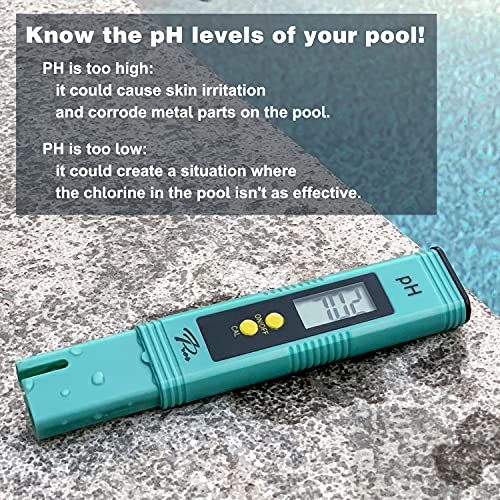 PH Meter with Automatic Calibration 7Pros High Accuracy Pen Type