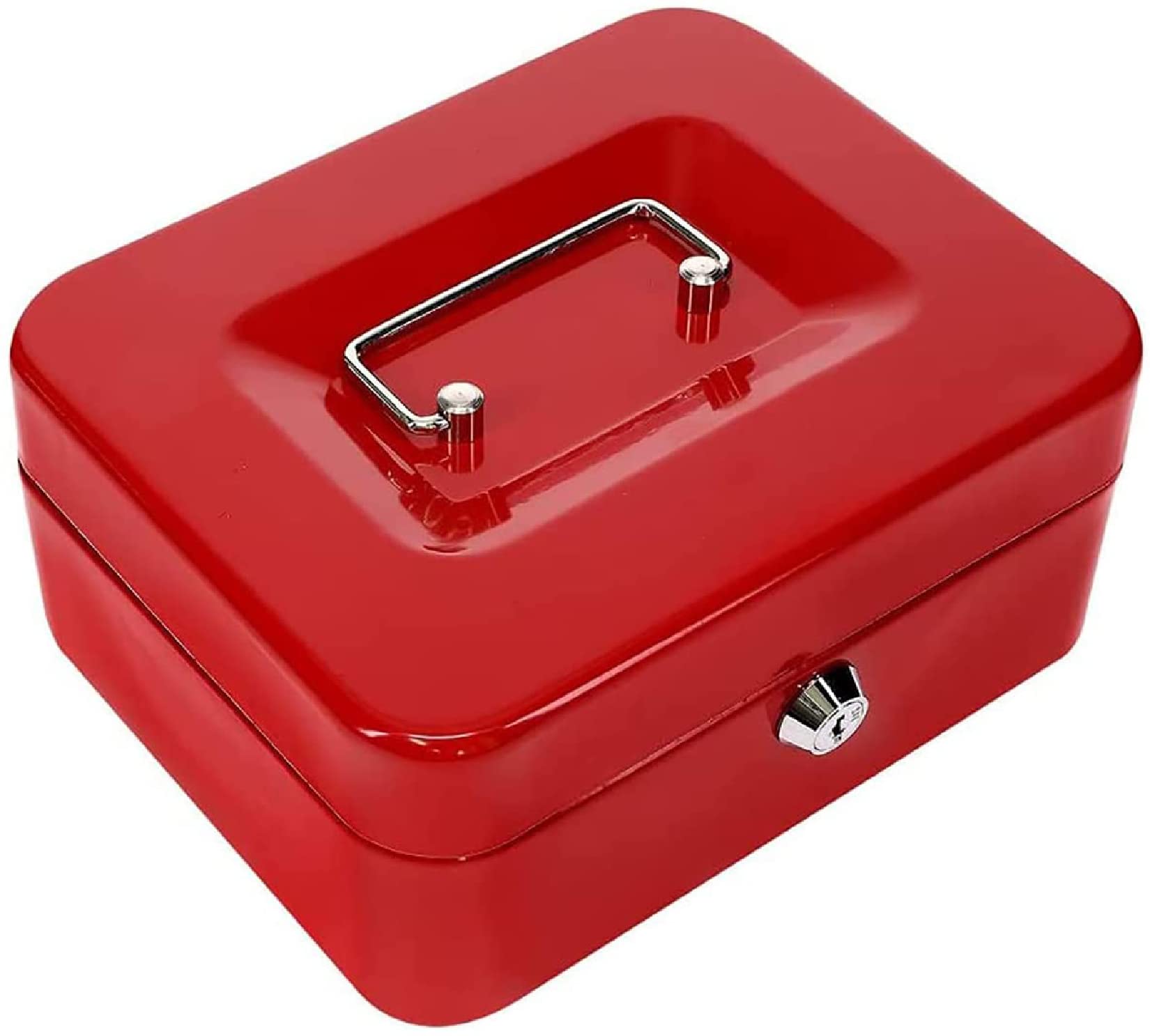 kippen 10333R1 - Red Cash Box Dimensions: 150x120x80 mm